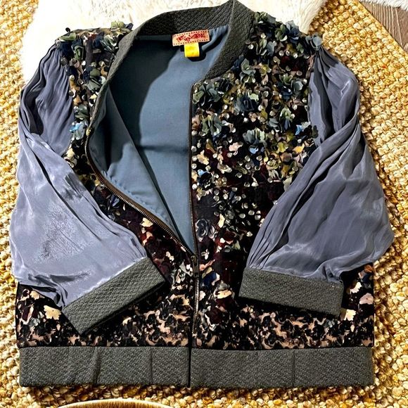 Pallavi Mohan Jackets & Blazers - Not so Serious by Pallavi Mohan Bomber Jacket.